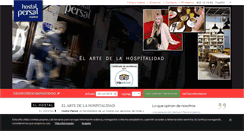 Desktop Screenshot of hostalpersal.com